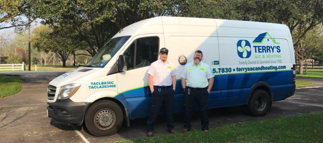 Kenny and Rob of Terry's A/C and Heating in Richmond, Texas