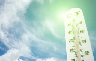 Temperatures are soaring during a Houston, Texas summer