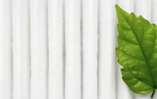 Purifying the air with an air filter