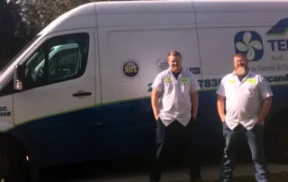 Rob and Kenny of Terry's A/C and Heating in Richmond, Texas
