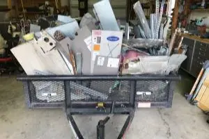 Terrys breaks down old HVAC units to recycle