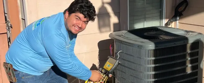 Meet Terry's A/C & Heating's newest team member Rosenberg Native Hector Sosa