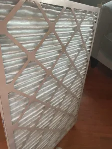 one-inch pleated air filter for your HVAC system